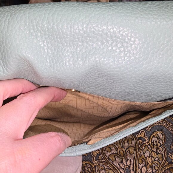 Lodis Jade Leather Elia Crossbody Bag and Matching Wallet - New - Picture 5 of 11